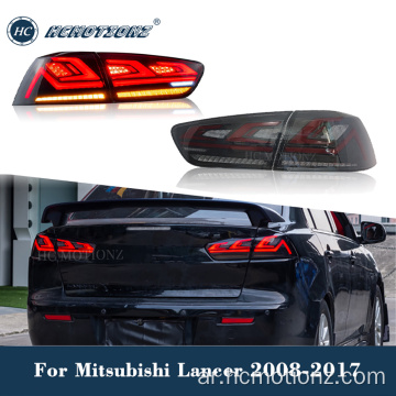 HCMOTIONZ 2007-2018 LED LED TAIL LIGHTS لـ MITSUBISHI LANCER